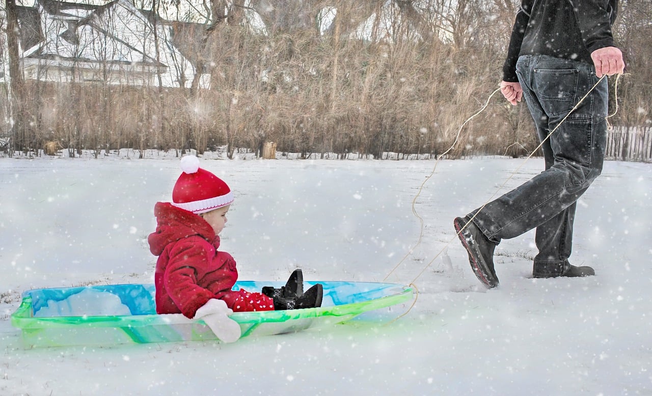 How to Repurpose an Old Sled into a Shelf